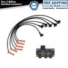 Spark Plug Wires & Ignition Coil Kit Set for Ford Mazda Truck SUV