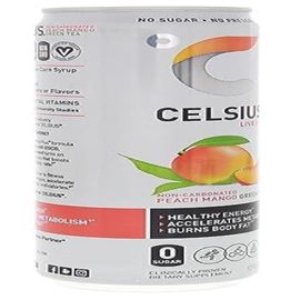 Celsius (Non-Carbonated) - Peach Mango Green Tea