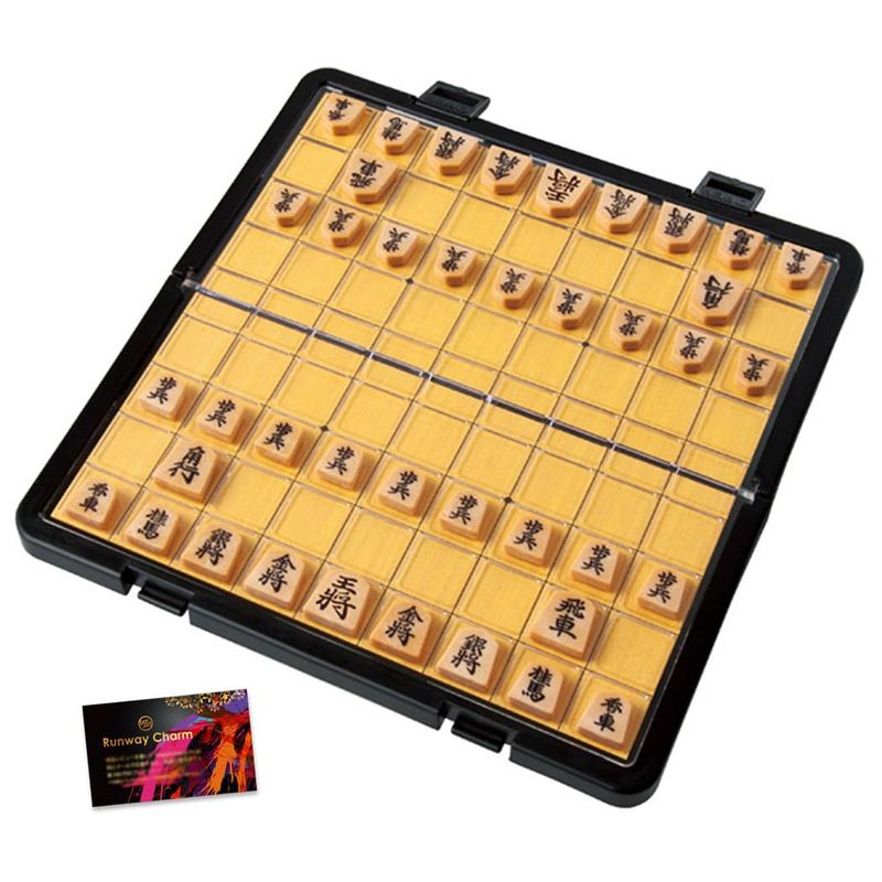 rchm1 Shogi Shogi Set, Portable, Foldable, Big Size, Shogi Board Set ...
