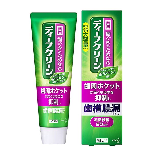 Kao Deep Clean Medicated Toothpaste, 5.6 oz (160 g) x 5 Pieces