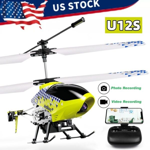 Cheerwing U12S Mini RC Helicopter Camera Remote Control Helicopter Toy Gift Kids