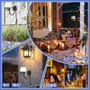 Sibling Outlet Timer, Rainproof, Outdoor, Button-type Digital Timer, Program Timer, Time Setting, Digital Button, LED, Automatic, Rainproof Cap, Round Plug, Transparent Cover, Wall Hanging,