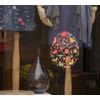 Easter Decorations - Easter Window Stickers - Beautiful Birdy Easter Egg Window Clings for Easter Window Display
