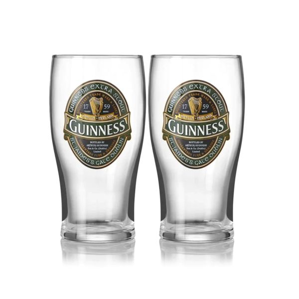 Guinness Two Pack Glasses