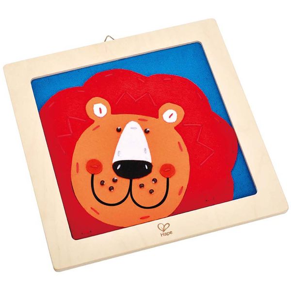Hape HAP-E5103 Laughing Lion Embroidery Kit
