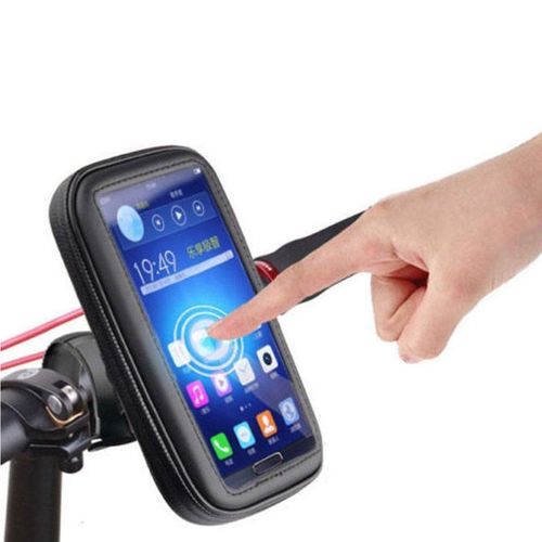 Ramtech Waterproof Bike Handlebar Mount Holder Case for GPS, Compatible with Garmin inReach Explorer+, Explorer SE+ Handheld GPS, BMCXL