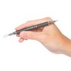 Professional Travel 2-in-1 Blackhead Remover and Comedone Extractor Tool with Pimple Lancet for Blemish and Acne Control, Surgical Steel, Safe on Nose, Face, Chin and Body