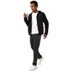 Reebok Herren A-Linie Mantel, Schwarz, S