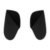 eXtremeRate Black Replacement Handle Grips for Nintendo Switch Pro Controller, Soft Touch DIY Hand Grip Shell for Nintendo Switch Pro - Controller NOT Included