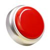 NESIGHTION Recorder Button 30 Second, Record Sound Button for Gift Toys Education（Red + Silver）