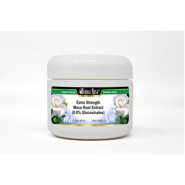 Bianca Rosa Extra Strength Maca Root Extract (0.6% Glucosinates) Cream (2 oz, ZIN: 514221)
