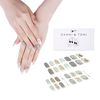 DANNI&TONI Gel Nail Stickers, Curing Type, For Hands, Long Lasting, Odorless, Waterproof, SGS Certified, Safe with Removable Gel Nail Tool, 28 Stickers ref.2273 Stormy Seas
