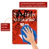 "Emergency Evacuation Map" Label by SmartSign | 10" x 14" Reflective Laminated Vinyl