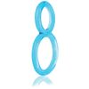 Screaming O Blue Ofinity Double Erection Cock Ring red and Clear