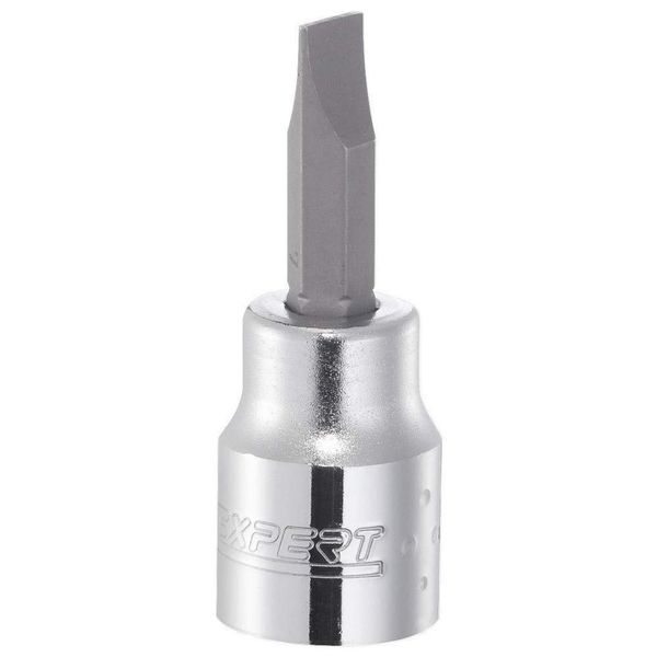 'EXPERT E030911 Bit Socket 3/8 for Slotted Screws: 8 mm