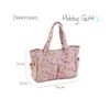 Hobby Gift Craft Storage Tote Bag, Birds on Bobbin (MRB)