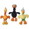 Spot Assorted Chirpies Plush Chirpies Dog Toy