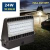 Commercial 24W LED Wall Pack Area Light 5000K LED Outdoor Security Wall Lighting