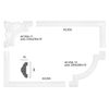 1 Segment | Segment Arch to Strip AC204 | Stucco | PU | Shockproof | Perfect | AC204-11