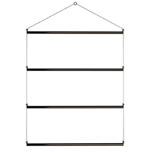 Echo Beach Equestrian Blanket Rack 33" (Black). Available in Black, Blue & Red. Suitable for Horse Blankets, Saddle Blankets and Pads. Extra Wide for Western Saddle Blankets