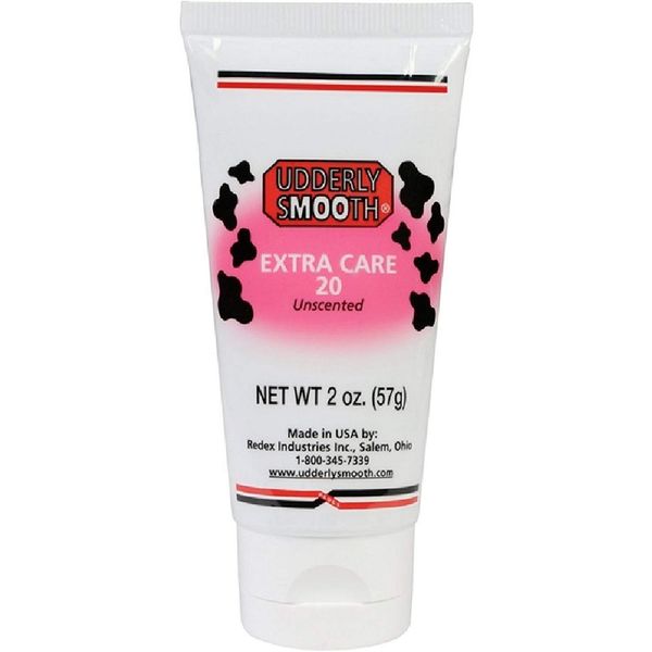 UDDERLY SMOOTH Hand & Body Cream Extra Care 20, Replenishing, Fragrance-Free, 2 oz