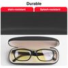 RayLove Unisex Hard Shell Eyeglasses Cases, Protective Case For Glasses