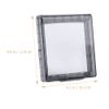 4pcs Box Outdoor Covers Waterproof Box Wall Face Plate Panel Box Wall Case Protectors Black