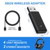 AXFEE Xbox Wireless Adapter Compatible with PC Windows 10/11, Wireless Adapter for Xbox One Controller, Wireless Adapter Compatible with Elite Series (1/2), Xbox one X/S controllers