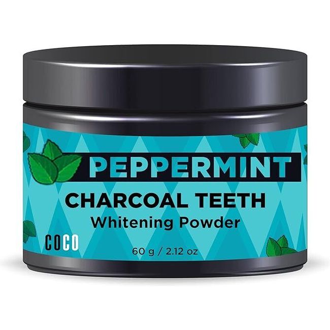 BeautyFrizz Remineralizing Tooth Powder with Activated Charcoal- 2.12 Oz - ⭐⭐⭐⭐⭐