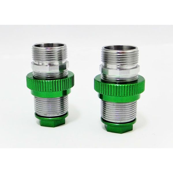 Hot Racing VTH155F05 Front Aluminum Threaded Shock Bodies: Twin Hammers
