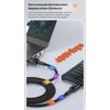 USB-A to TYPE C Fast Charging Cable 100w 6amp (1m, Black)
