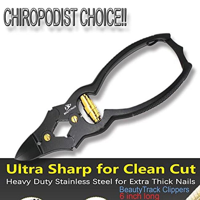 Chiropody Toe Nail Clippers For Thick Nails 4.5 Podiatry Heavy Duty Nail  Cutter