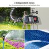 DEWENWILS Sprinkler Timer 3 Zone, 4 Programmable Water Hose Timer for Garden