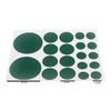 Sheet of Felt Protective Pads Assorted Sizes (20 PER Sheet)