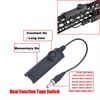 Tactical Picatinny flashlight Dual Function Tape Switch Remote Tail Controler