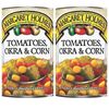 2 Pack Margaret Holmes Tomatoes Okra & Corn 14.5oz Can Soup Starter