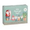 Mini Gnome Plant Pot Pals, Set of 4