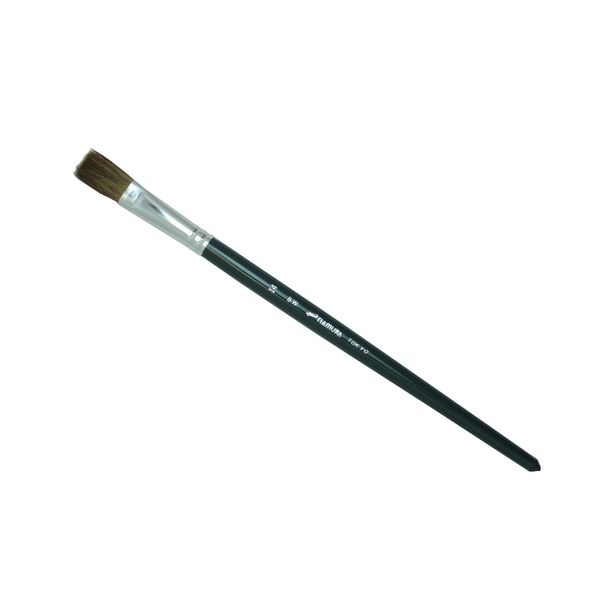 Namurataiseidou Watercolor Brush, BW, No. 14, Flat