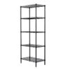Changeable 5-Shelf Adjustable Storage Utility Shelving Home Organizer Wire Rack