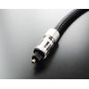 VM-4067BK Optical Digital Cable, 192KHz, 24-Bit, High Grade (0.5m), High-Resolution Audio Source, Square to Square Type, Black