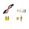 Electric Radiator Cooling Fan Relay Kit Thermostat Temp Control Switch Universal