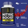Nitric Boost Blood Flow Pills,  Male Supplement, Max Strength (3 Pack)
