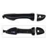 Front Left Driver Outer Door Handle For Toyota Corolla 2014-2019 w/Cover Black