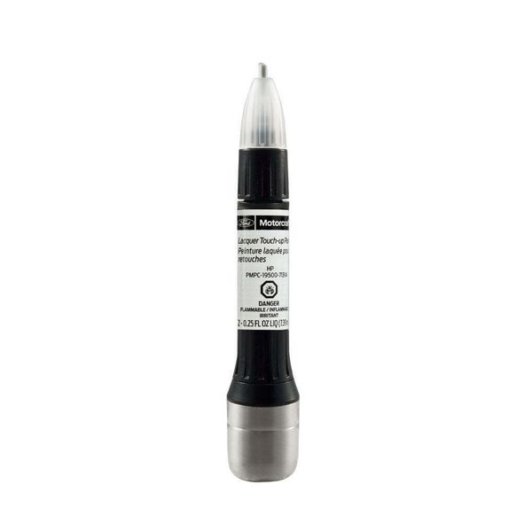 Ford Motorcraft Touch Up Paint Bottle High Performance White HP & Clear Coat