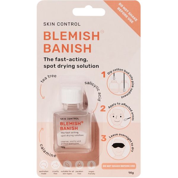 Skin Control Blemish Banish 14g the fast-acting, spot drying solution