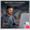 Wireless Headphone Blue Parrot Headset Bluetooth Truck Driver Noise Cancelling