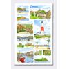 Kevin Robinson Collection Dorset Tea Towel