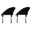 Blocksurf California Twin Fin Set for Soft Board