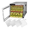 ChefWave 10 Tray Food Dehydrator with Stainless Steel Racks, Temp + Time Contro