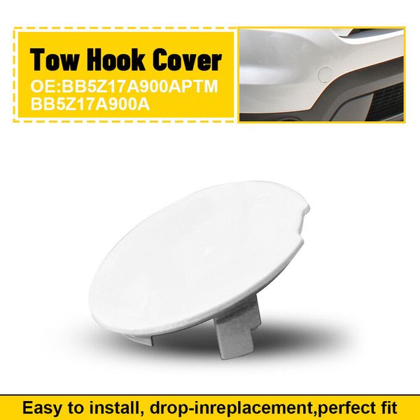 Front Bumper Tow Hook Cap Eye Cover For Ford Explorer 2011-2015 #BB5Z17A900APT